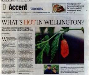 Palm Beach Post Food & Dining on ghost peppers Palm Beach Post Food & Dining on ghost peppers